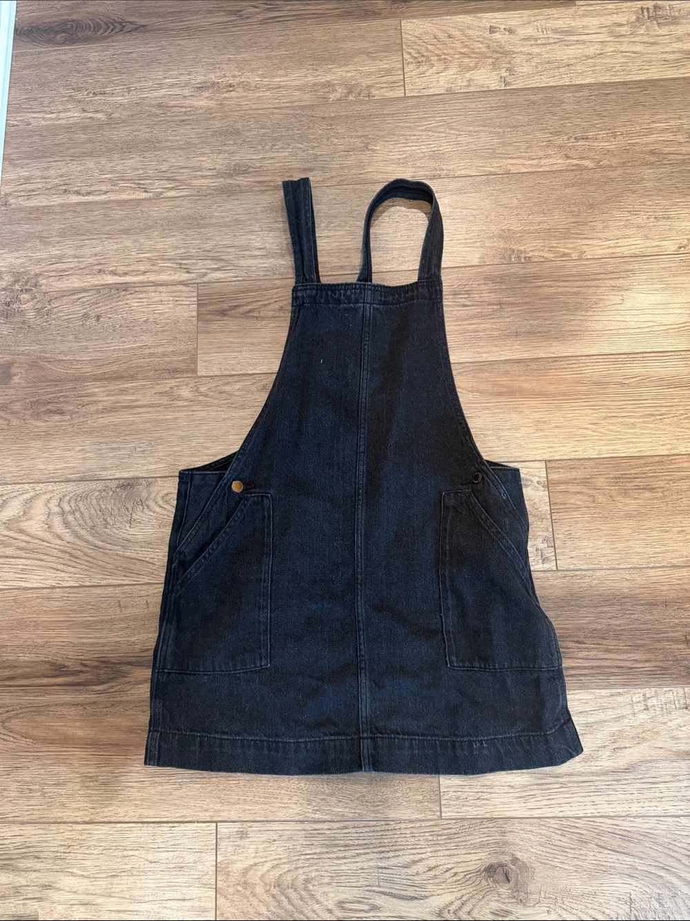 Target Universal Thread Black Denim Overall Dress
